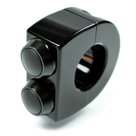 Motogadget mo.switch 2-Button, Black, 7/8"