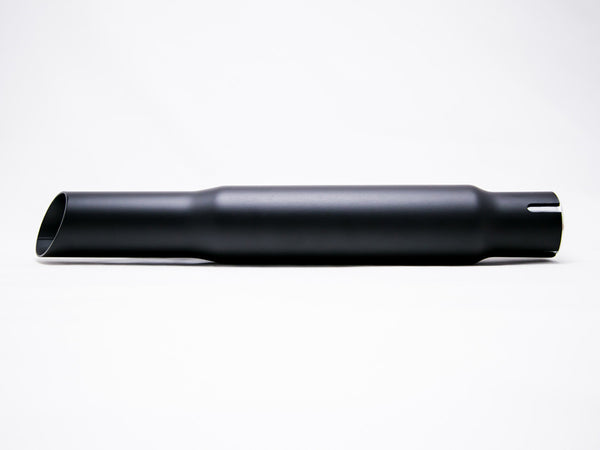 Muffler, Slash Cut, Black