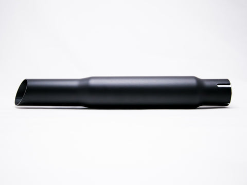 Muffler, Slash Cut, Black