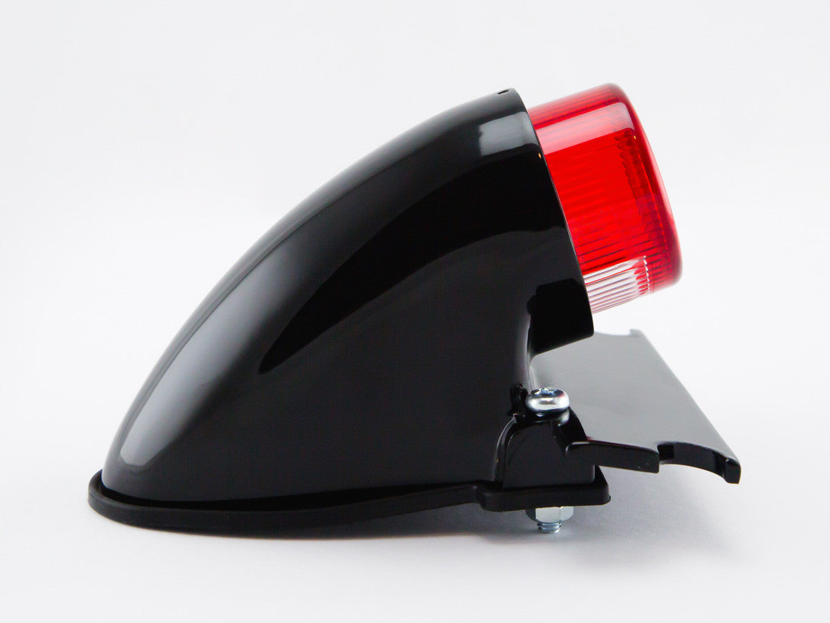 Tail Light, Sparto, Flat Lens, Black