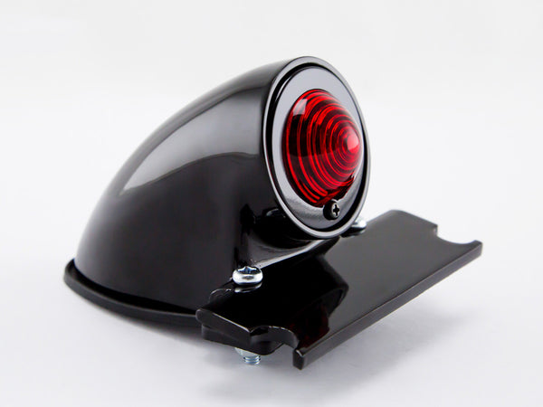 Tail Light, Sparto, Pointed Lens, Black