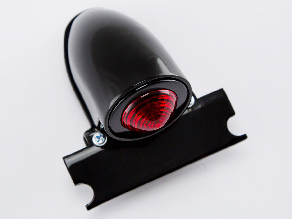 Tail Light, Sparto, Pointed Lens, Black